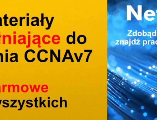 Moduły uzupełniające do szkolenia CCNAv7